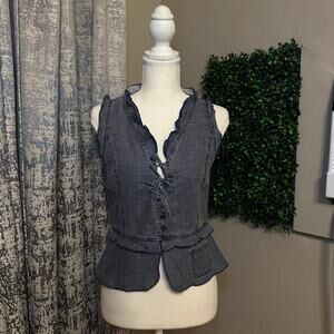 Biscote linen 2pc suit